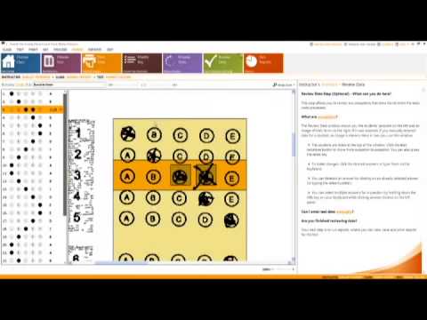 OMR Test Grading with a Xerox DocuMate 5445 and Remark Test Grading