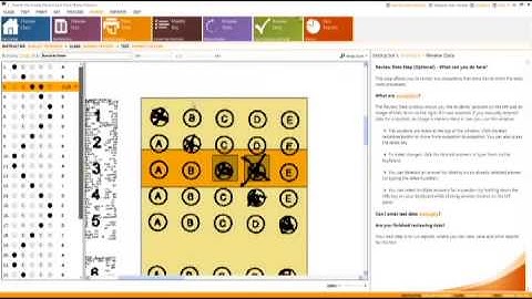 OMR Test Grading with a Xerox DocuMate 5445 and Remark Test Grading