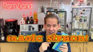 Self-Starting Siphon in RamZland!💦 #STEM #Science #STEMEducation #RamZland