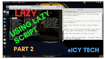 PART 2 : HOW TO USE LSCRIPT/LAZY SCRIPT ON KALI LINUX