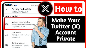 How to Make Your Twitter (X) Account Private (2024) | Twitter (X) Account Private