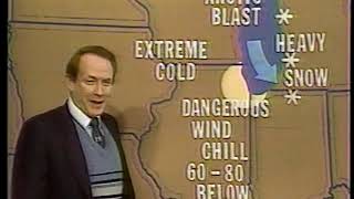Chicago Sub Zero Cold Outbreak in 1985 -  Media Weather Reports
