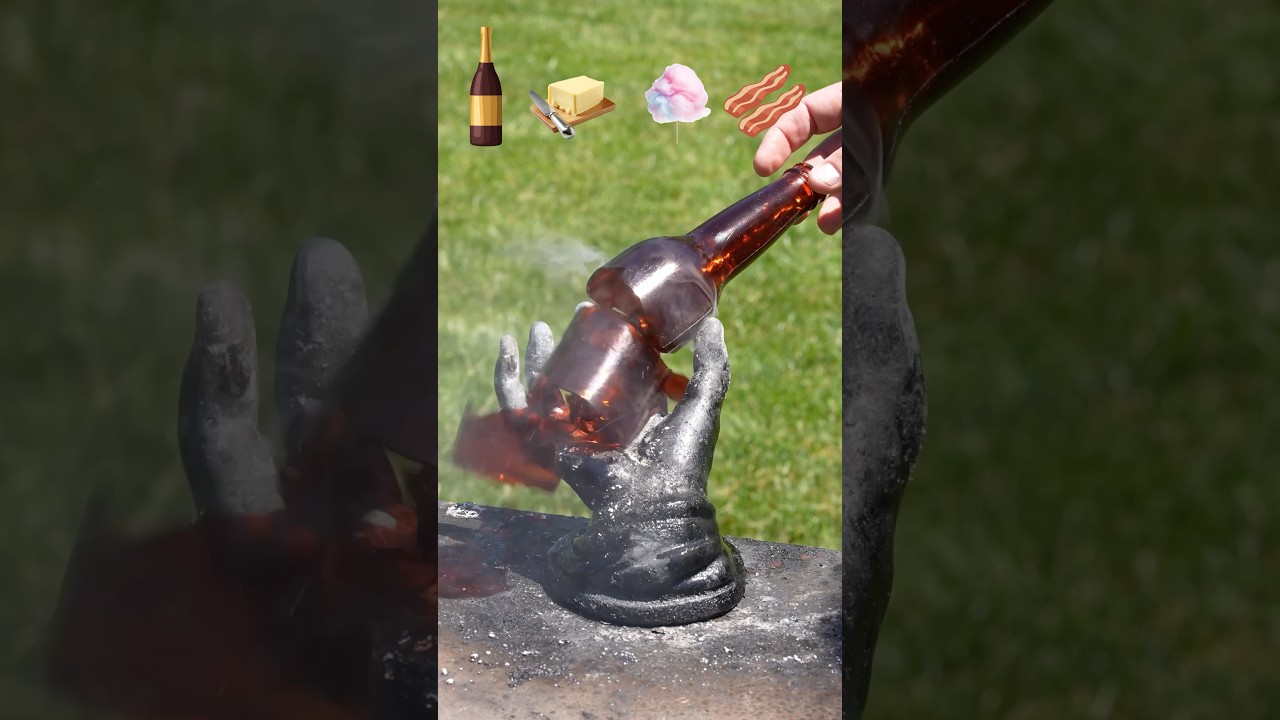 Hand of God Melts Glass 🤯