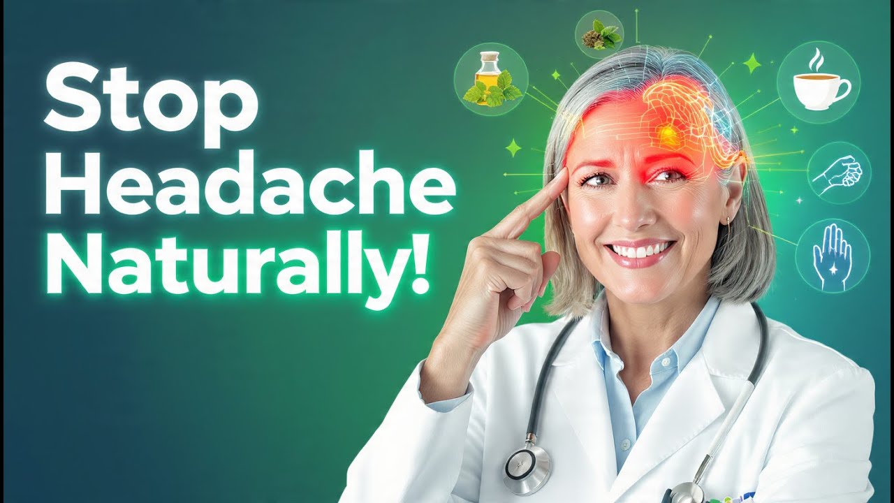 Instant Headache Relief Naturally  | Doctor Explains Simple At-Home Remedies | Pain Relief Academy