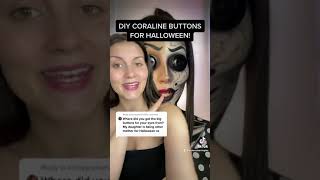 DIY Wearable Coraline Buttons