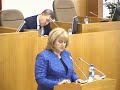 Председатель КСП Ирина Карнакова по проекту бюджета. 16.11.22