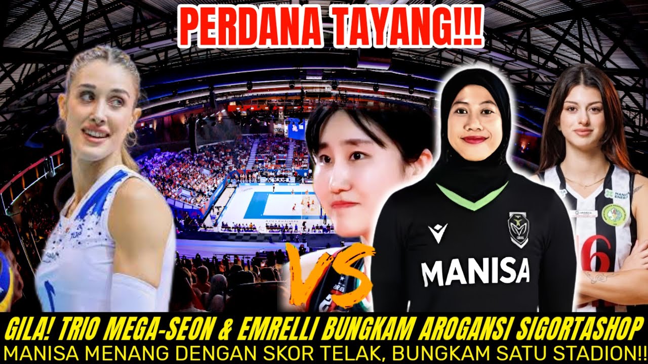 GEMPAR‼️TRIO MANISA BBSK HANCURKAN AROGANSI SIGORTA SHOP DENGAN SKOR TELAK 25-0!!