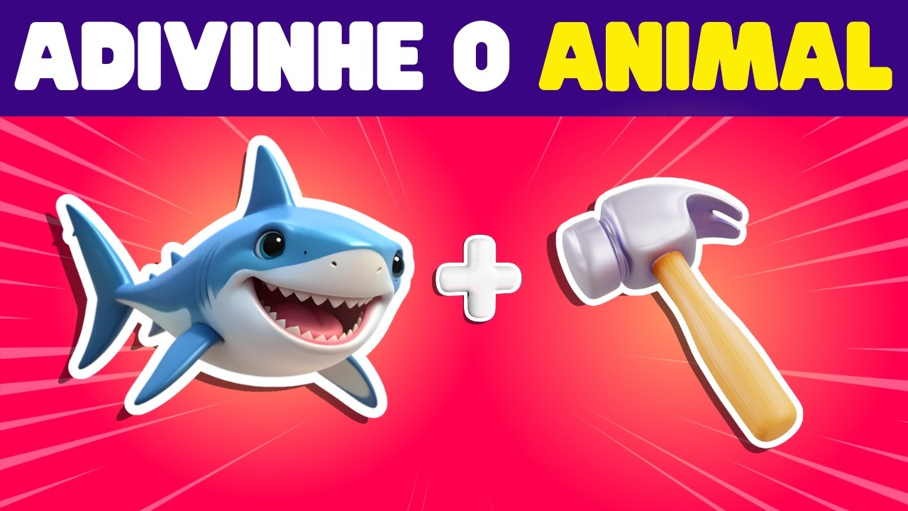 Você Consegue Adivinhar o Animal Só Pelos Emojis? 🦁😱