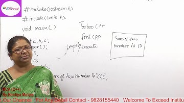 BCA Part II, C++ , Lec-04 by Bindiya Ma