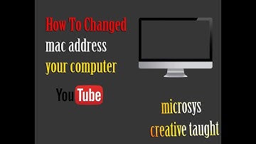Change Mac Address Your Pc Just 1 min.by | microsYs