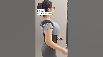 Adjustable Back Posture Corrector/Slouching Relieve Pain Belt Women Men #viral