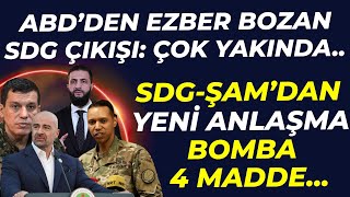 Abdden Ezber Bozan Sdg Çıkışı Çok Yakında... Sdg-Şamdan Yeni Anlaşma Bomba 4 Madde...