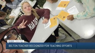 Belton ISD history teacher recognized for creative teaching