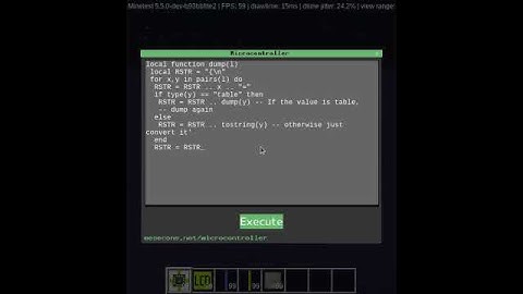 Luacontroller Debugger for Minetest