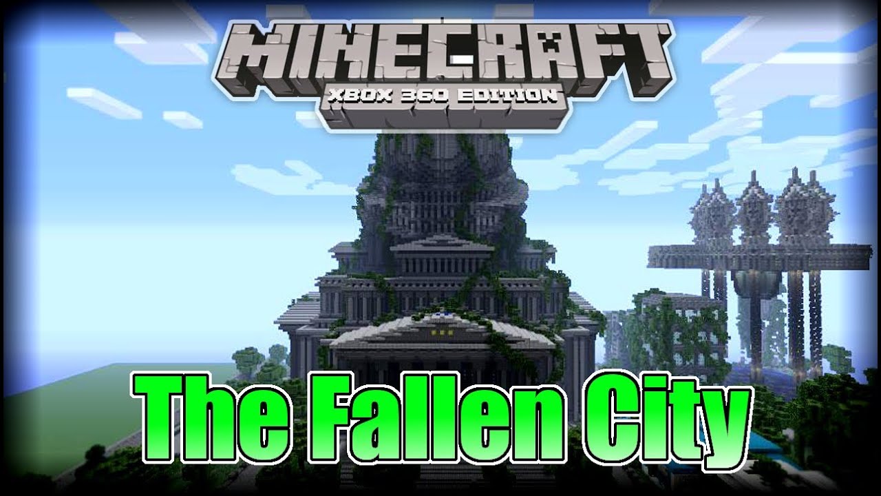 Minecraft Xbox 360  The Fallen City Cinematic  Created 