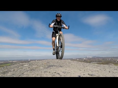 BACHMANNS BIKING BLOG - Halden-Tour Region GEL (Halde Mottbruch - Halde Haniel) (18.03.2020)