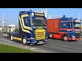 4K trucks, trucks, trucks, Waalhaven, Rotterdam, 29 MRT 2019, 16:58h--17:31h