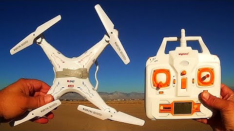 Syma X5C Drone Flight with X8C Controller