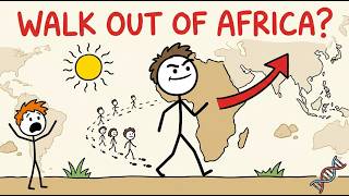 How Did Ancient Humans Actually Walk Out of Africa #education #humanity