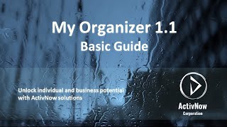 My Organizer 101 - Basic Guide screenshot 2