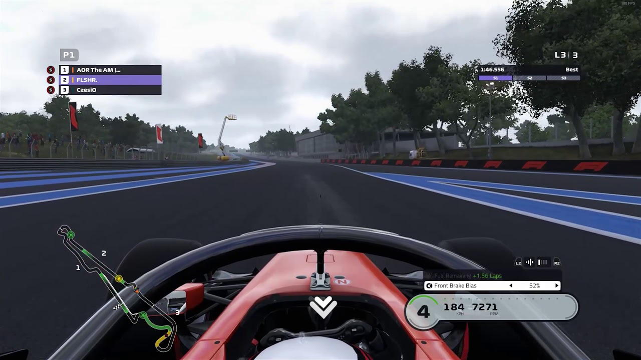 F1 2019: Flasher vs The AM - EPIC LAST LAP BATTLE