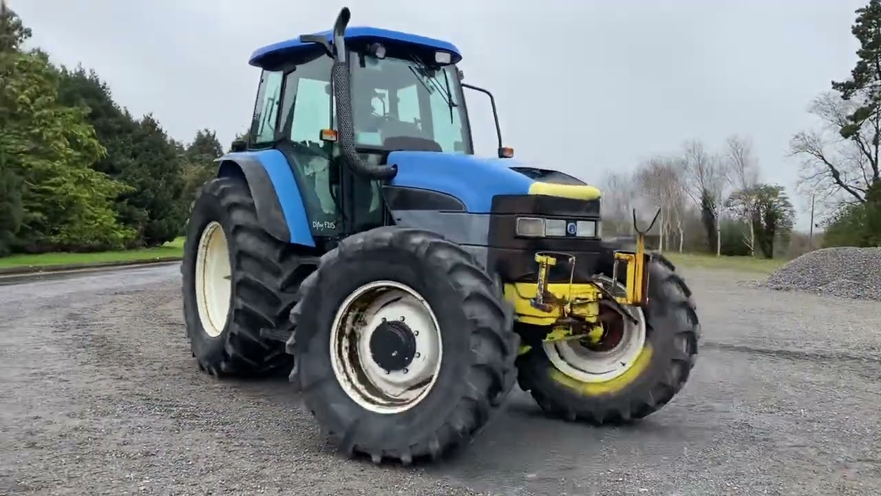 2003 New Holland TM140 Tractor (F2113) Driving