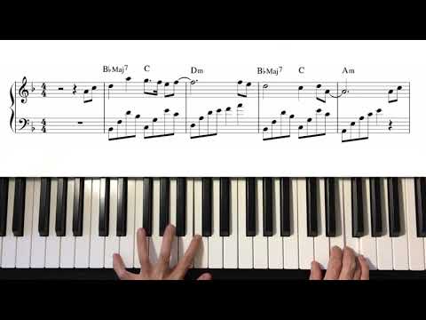 #104 星語心願 張柏芝 電影 “星願”主題曲 鋼琴伴奏版Piano Cover Yamaha Clavinova CVP 605