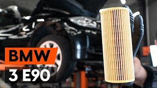 Como mudar Filtro de Óleo BMW 3 (E90) - tutoriais