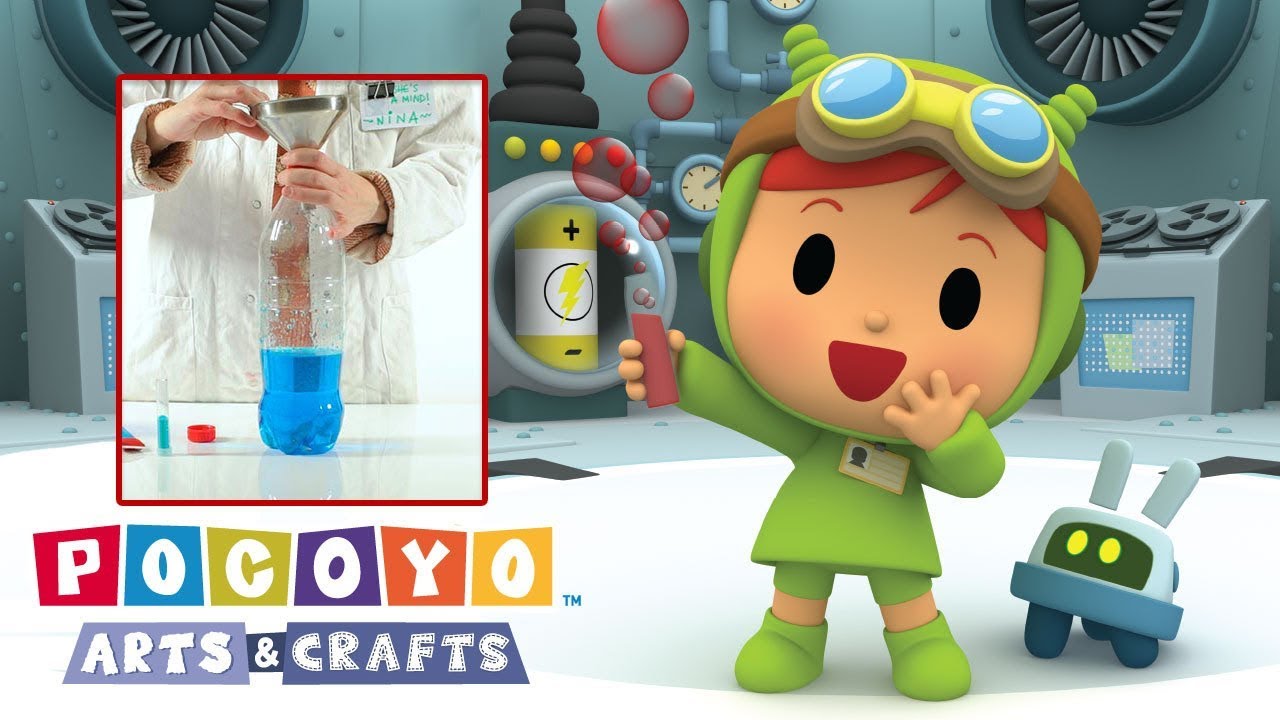 Pocoyo Arts & Crafts: Nina's Experiment | WOMEN'S DAY