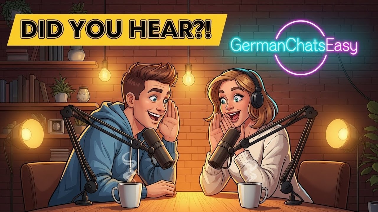 Friends Gossip in German | Real Conversation for Beginners