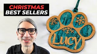 12 Laser Cut Christmas Best Sellers