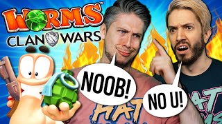 Is this the first time you've played Worms?