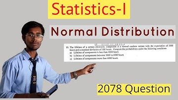 Normal Distribution #2078Question #NepaliLanguage