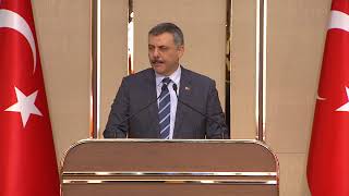 İçişleri Bakanımız Sayın Mustafa Çiftçi kolluk birimleri ile iftar programında konuşuyor.