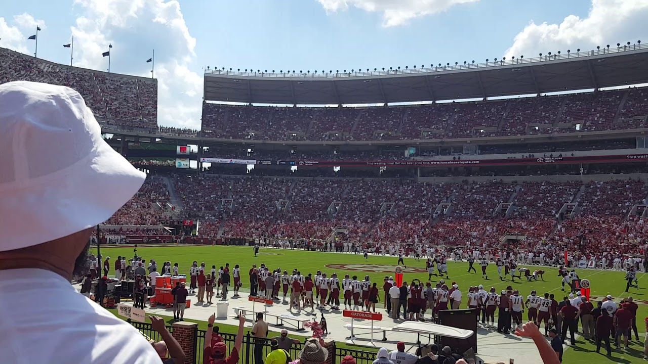 Alabama scores on first drive! YouTube