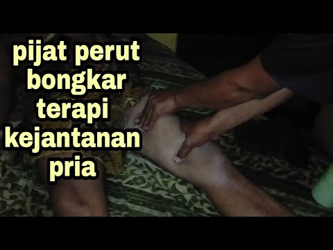 Pijat perut bongkar terapi kejantanan pria ❗
