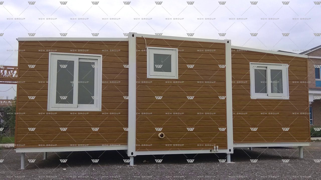 luxury expandable container house