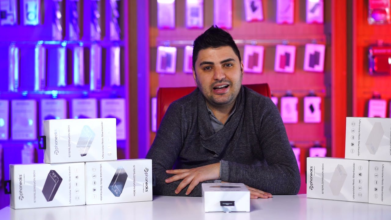 Phoneaks PA-Clnbox UV-C Sterilizasyon Kutusu ve telefon Şarjı İnceleme