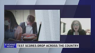 Student Test Scores Fall