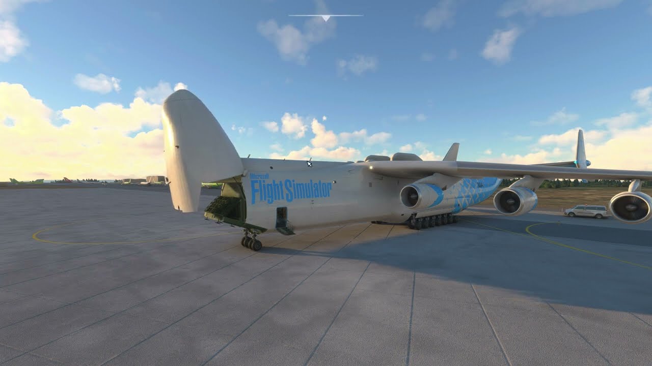 MFS 2020. AN-225. HDR. Landing Bratsk (UIBB)