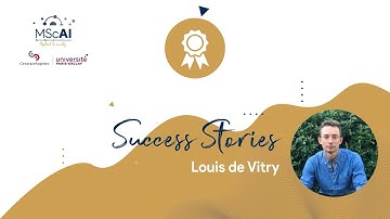 MSc AI alumni Louis de Vitry
