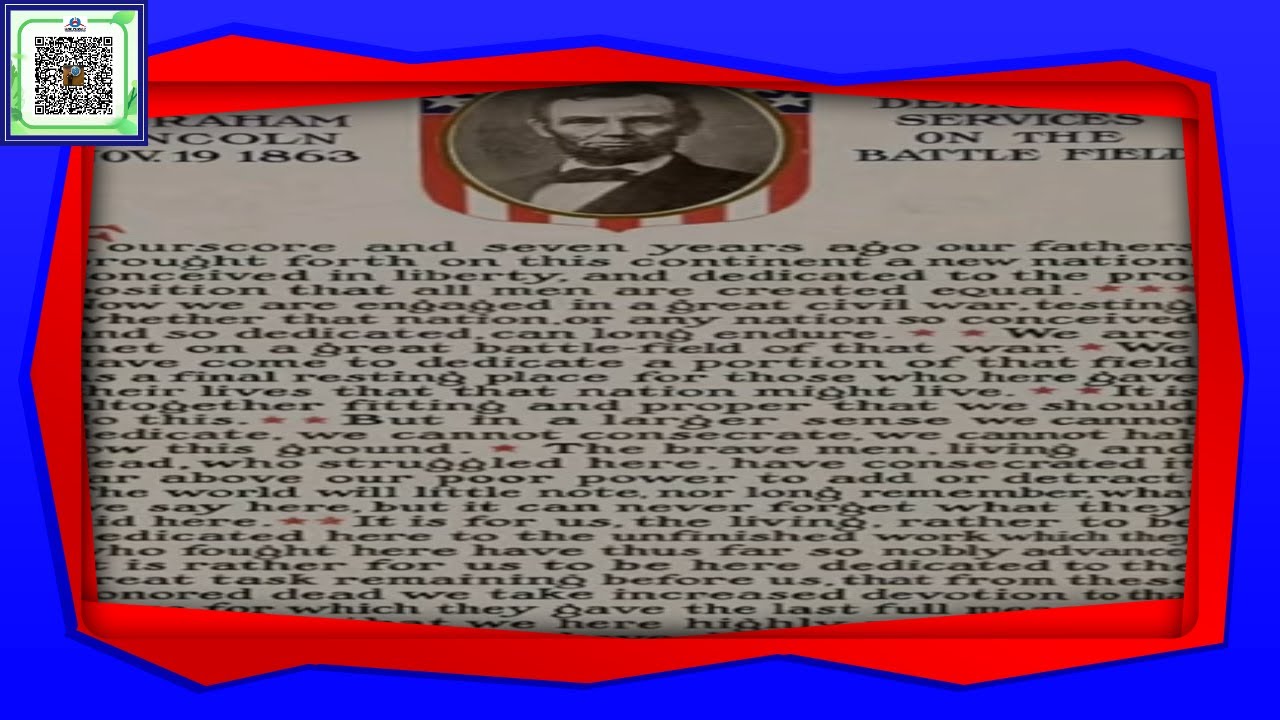 THE GETTYSBURG ADDRESS PHP0010307