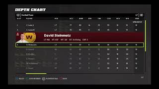 Madden 22: Washington Football team depth chart setup easily the best D line in game🏈