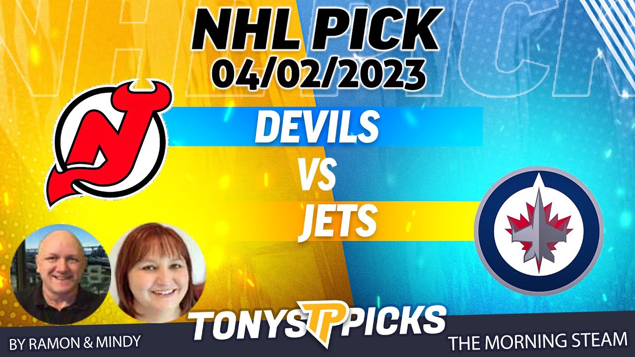 New Jersey Devils vs Winnipeg Jets - April 02, 2023