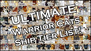(Mostly) Unedited Warrior Cats Ships Tier List