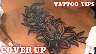 Can You Cover This? Floral Chest Tattoo Timelapse