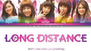 BE5T - Long Distance (Color Coded Lyrics/Lirik INA/ENG)