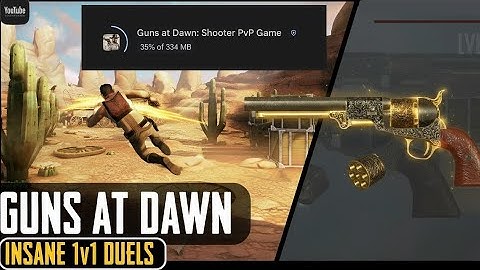 Best Android Games Series Ep. 2 – Guns at Dawn: Ultimate PvP Duel Shooter
