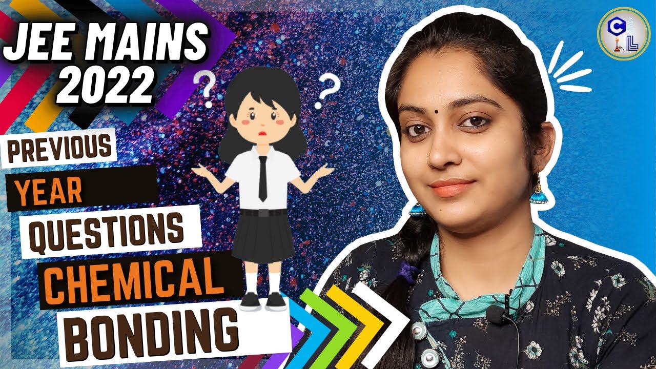 Chemical Bonding JEE Mains PYQ | JEE Mains Previous Year Question | JEE ...
