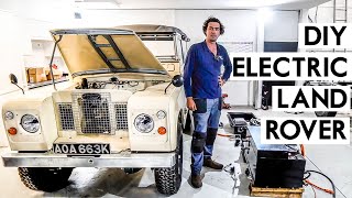 FULL EV Conversion kit for old school Land Rovers (1960's to 80's)  Every single part explained!